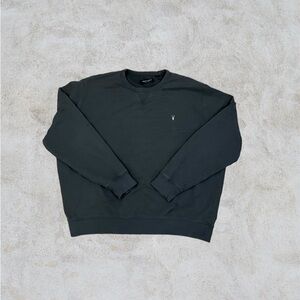 All Saints Crew Neck Sweatshirt Faded